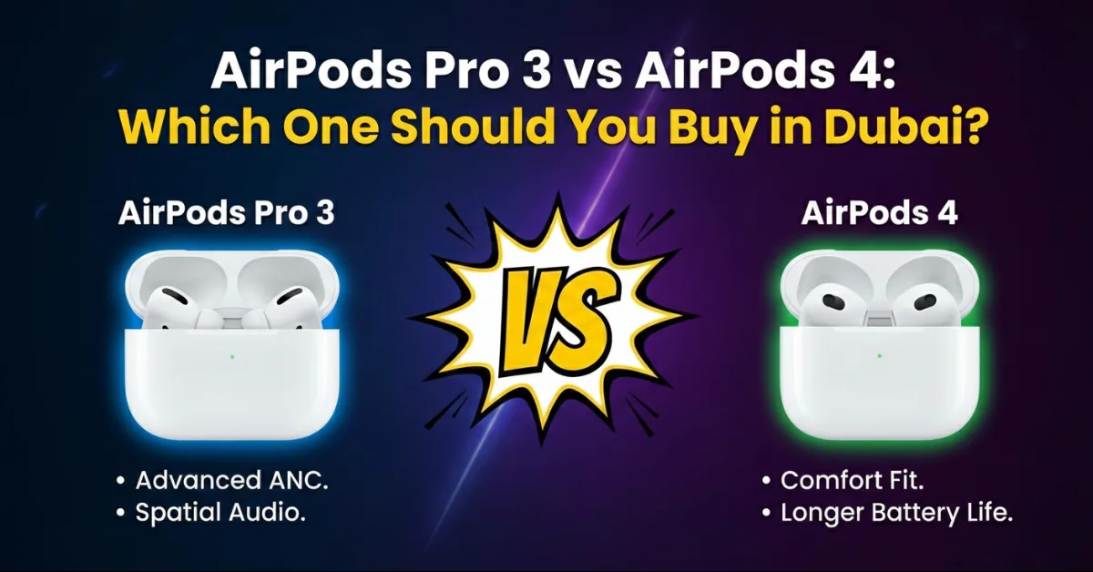 AirPods Pro 3 vs AirPods 4 comparison