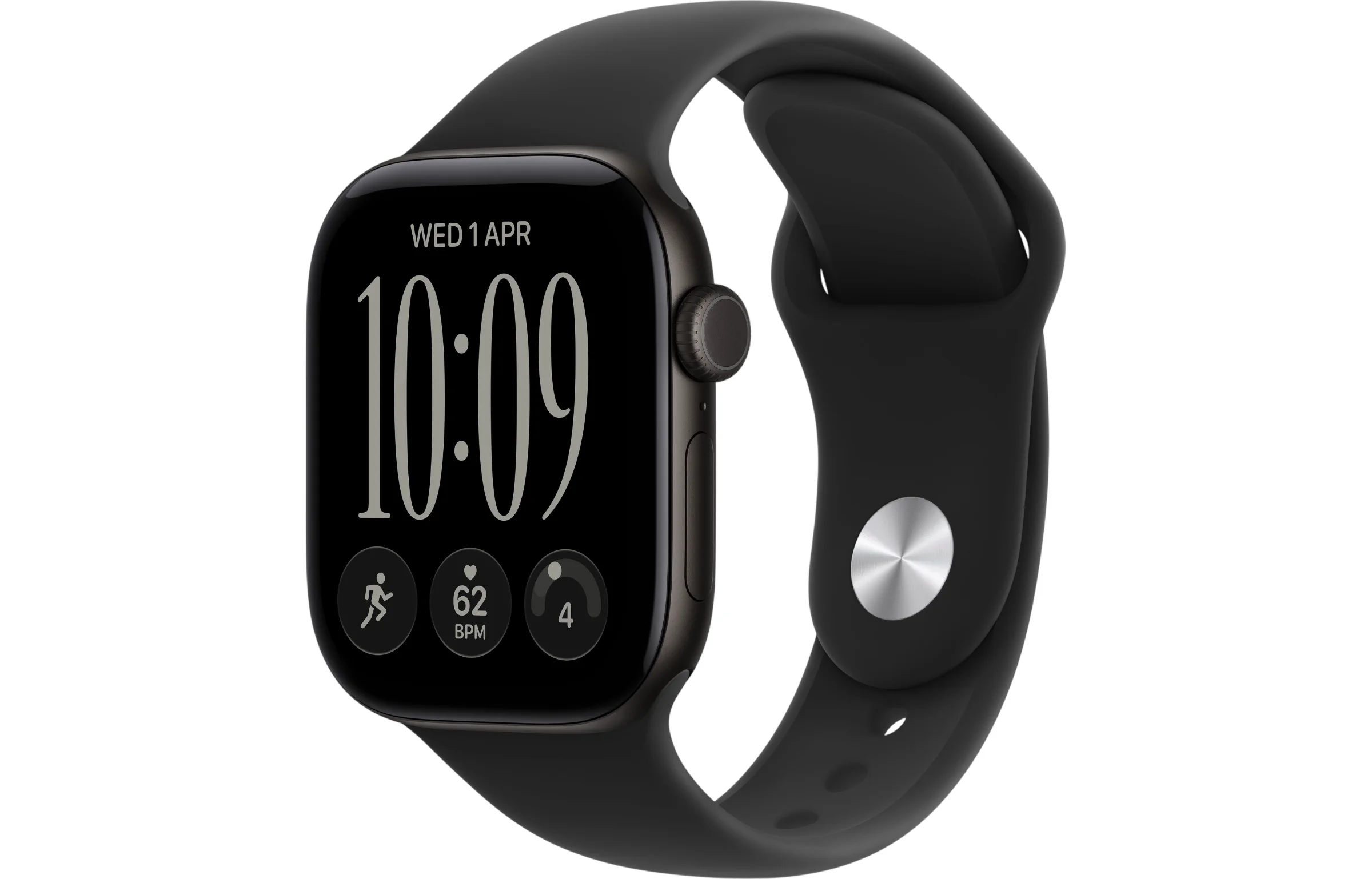 Apple Watch Series 12 42mm GPS + Cellular Black Aluminum Case