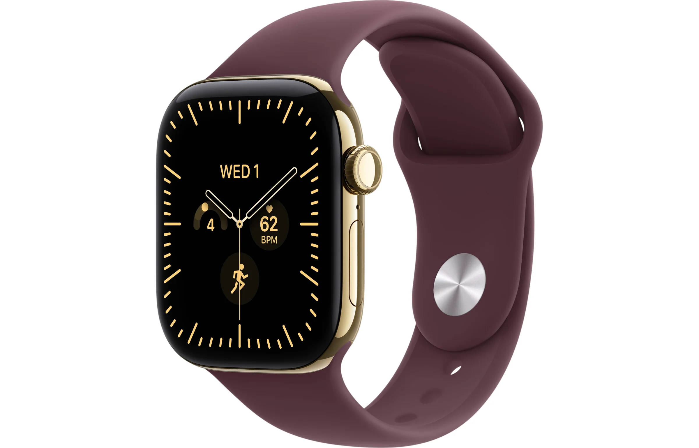 Apple Watch Series 12 42mm GPS Radiant Gold Titanium Case