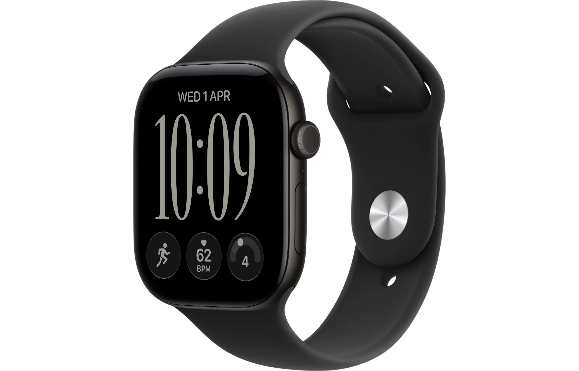 Apple Watch Series 12 46mm GPS + Cellular Black Aluminum Case