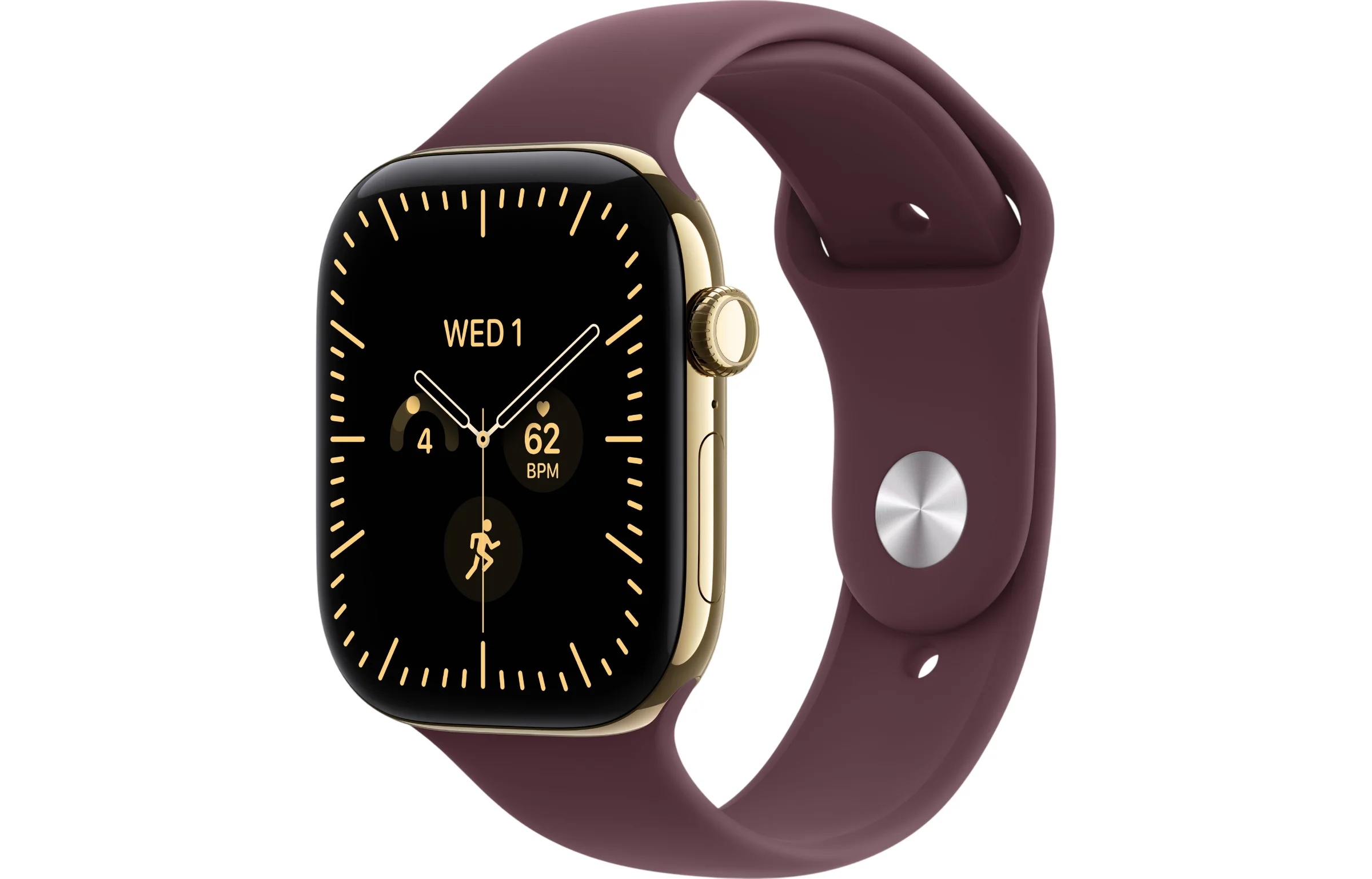Apple Watch Series 12 46mm GPS + Cellular Radiant Gold Titanium Case