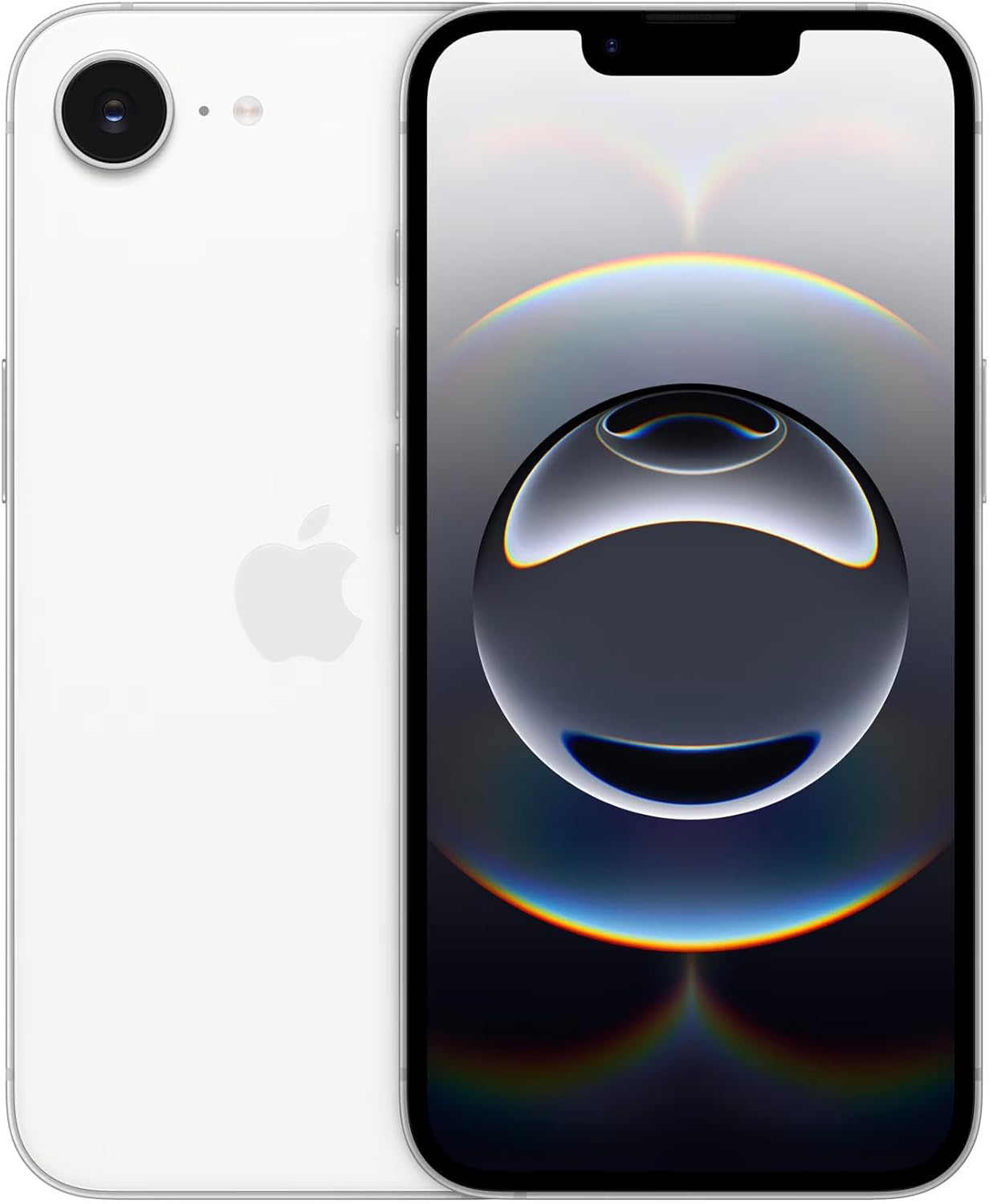 Apple iPhone 16e 128GB White 5G – UAE Version (TDRA)