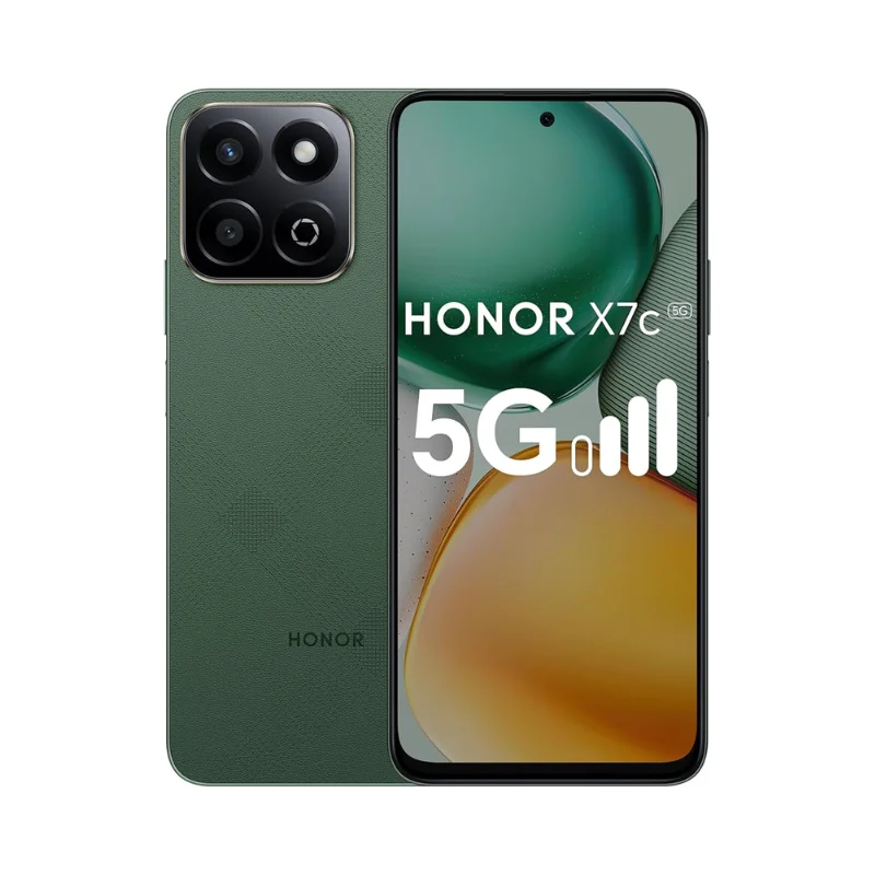 Honor X7c 5G 4GB 256GB Forest Green – UAE Version (TDRA)