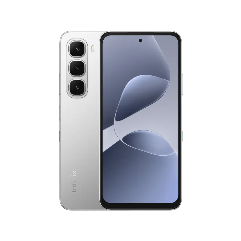 Infinix Hot 60i 4G 4GB 128GB Titanium Silver – UAE Version (TDRA)