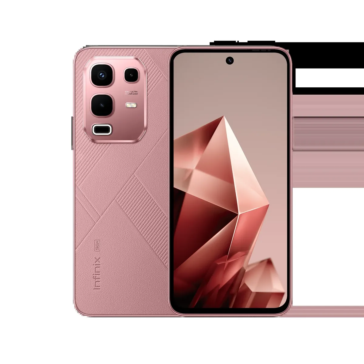 Infinix Note 50X 5G 8GB 256GB Sunset Spice Pink – UAE Version (TDRA)