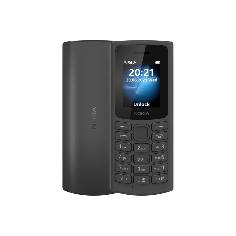 Nokia 105 4G Black - UAE Version (TDRA)