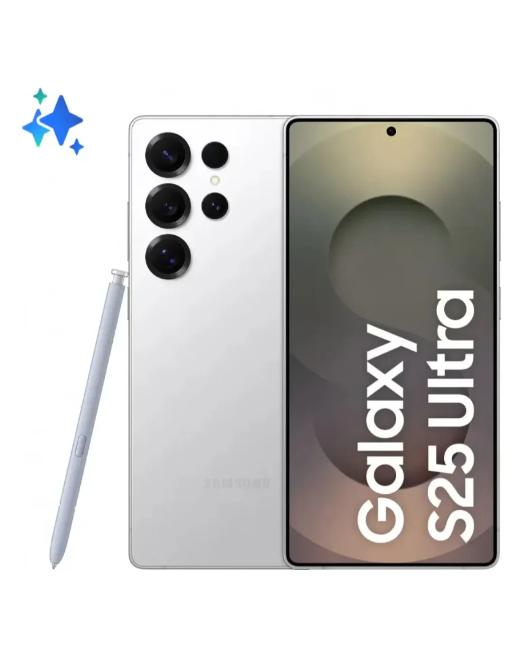 Samsung Galaxy S25 Ultra 5G 12GB 256GB Titanium Whitesilver – UAE Version (TDRA)