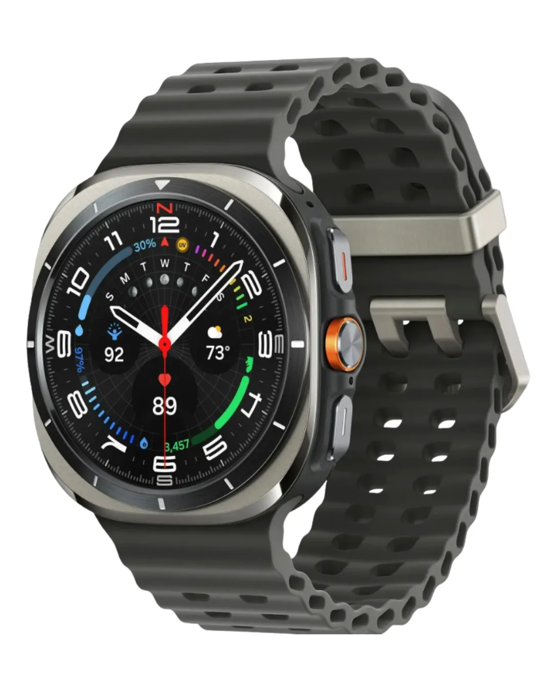 Samsung Galaxy Watch Ultra 2025 47mm LTE GPS Titanium Silver – UAE Version (TDRA)
