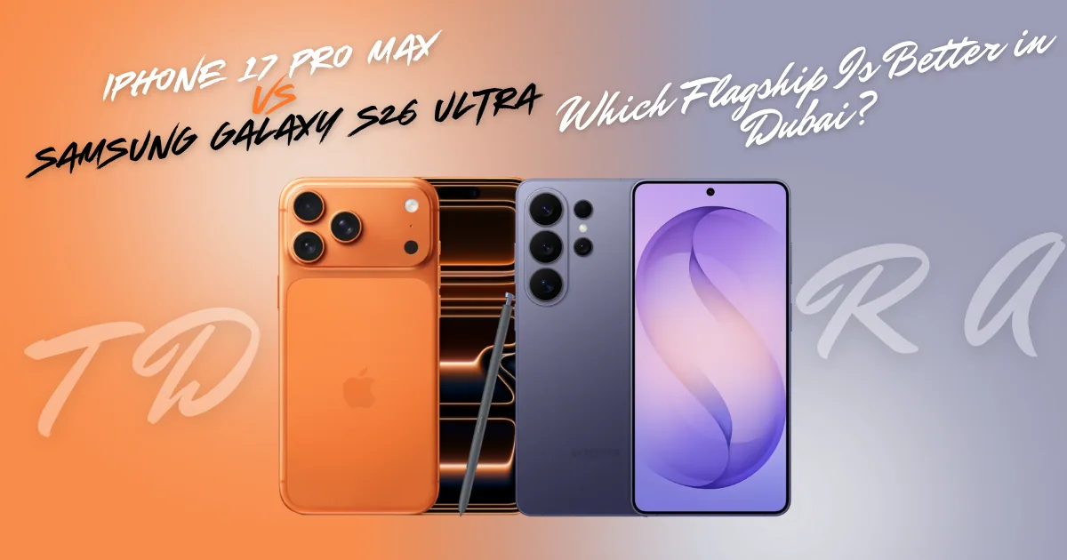iPhone 17 Pro Max vs Samsung Galaxy S26 Ultra: Which Flagship Is Better in Dubai?